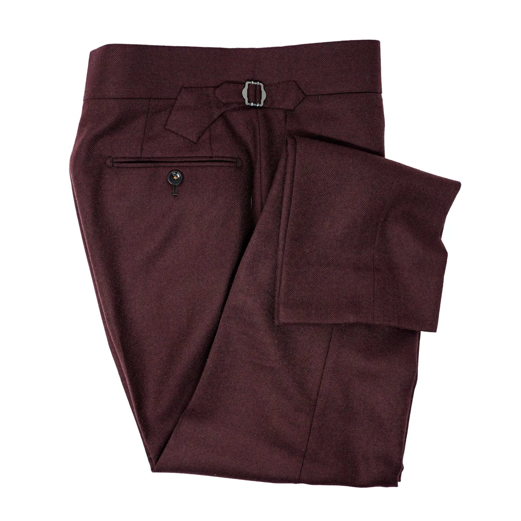 Merlot Flannel Trousers