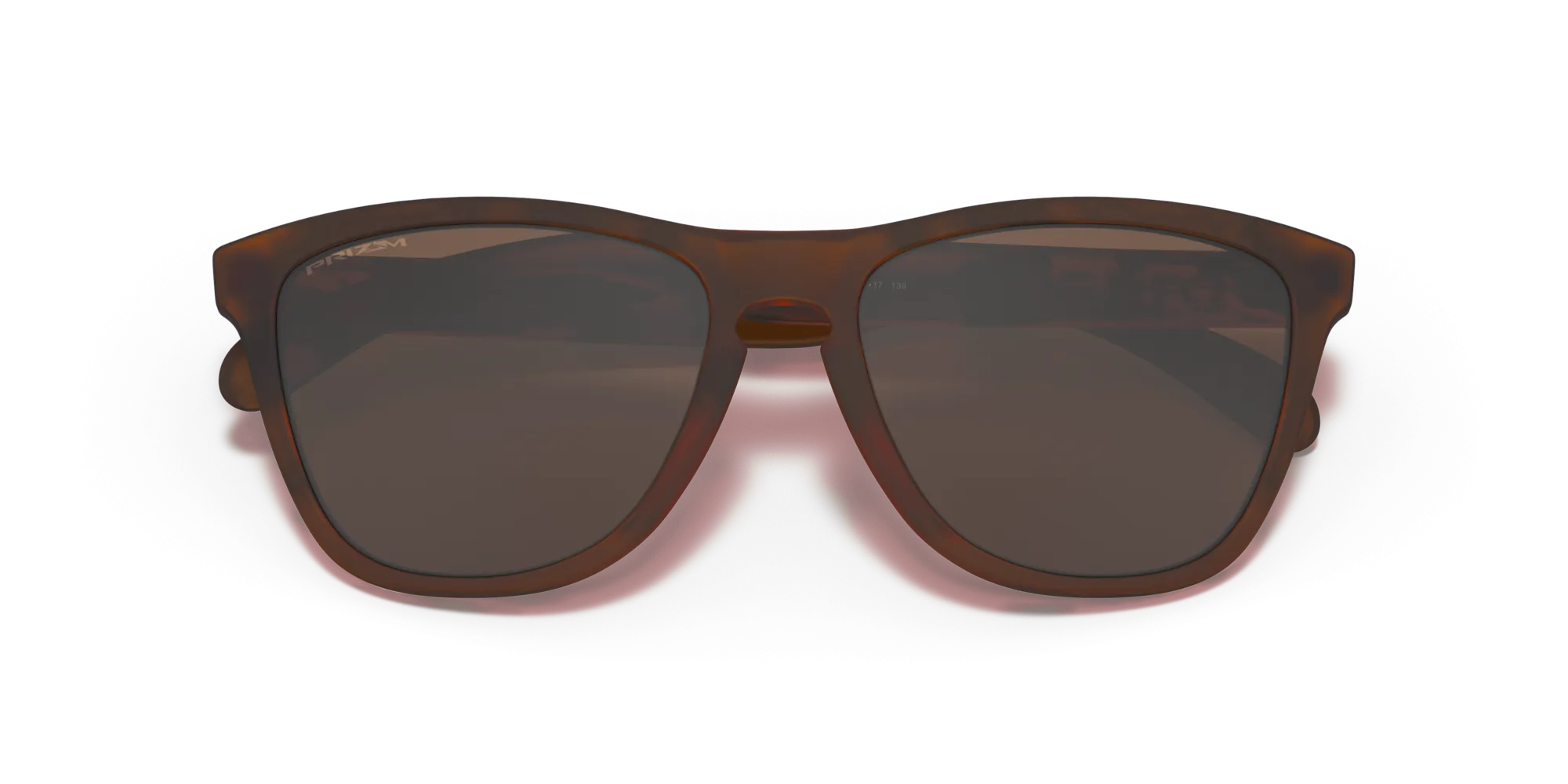 Oakley Frogskins Sunglasses - Matte Tortoise with Prizm Tungsten Lenses