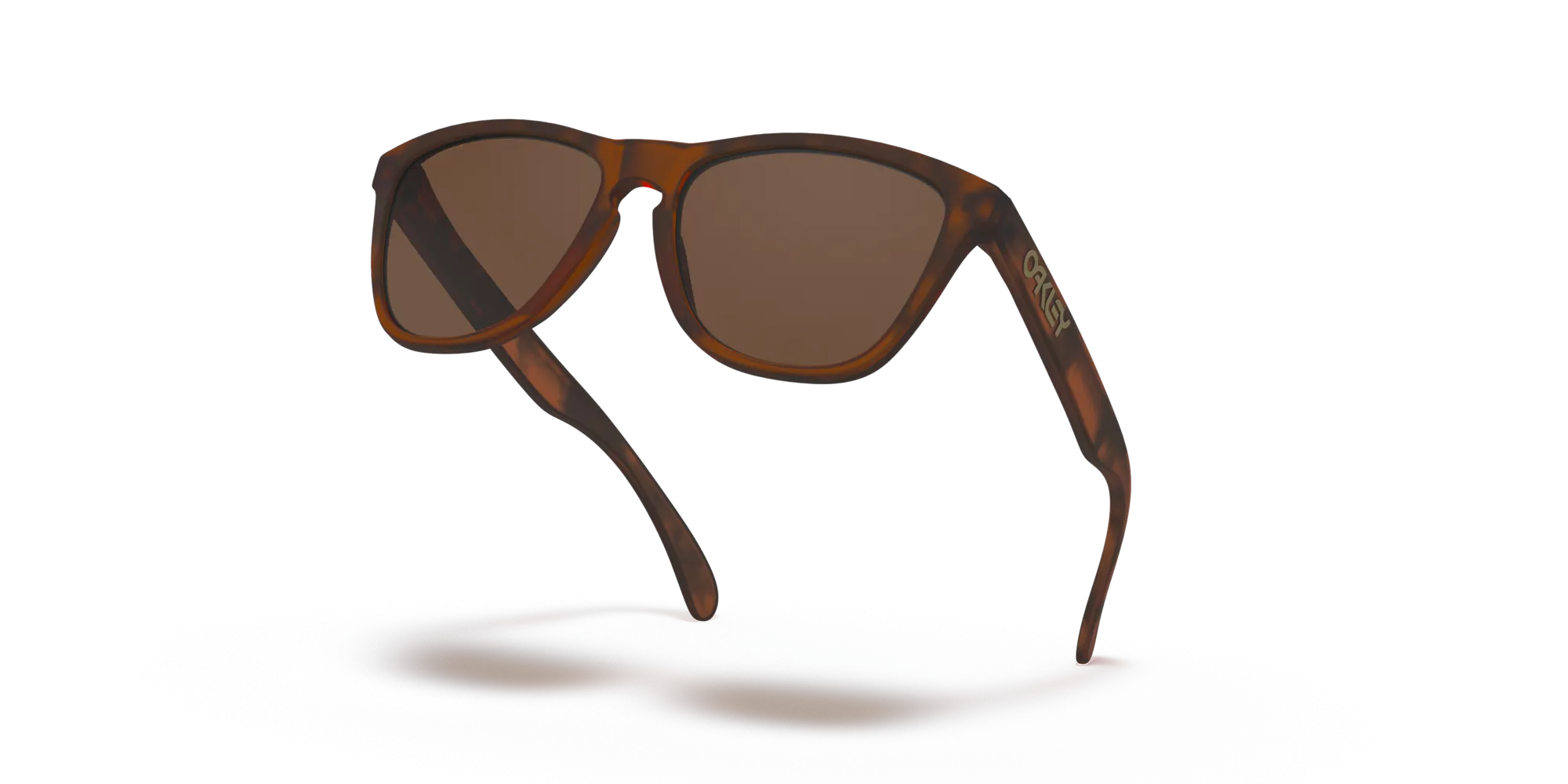 Oakley Frogskins Sunglasses - Matte Tortoise with Prizm Tungsten Lenses
