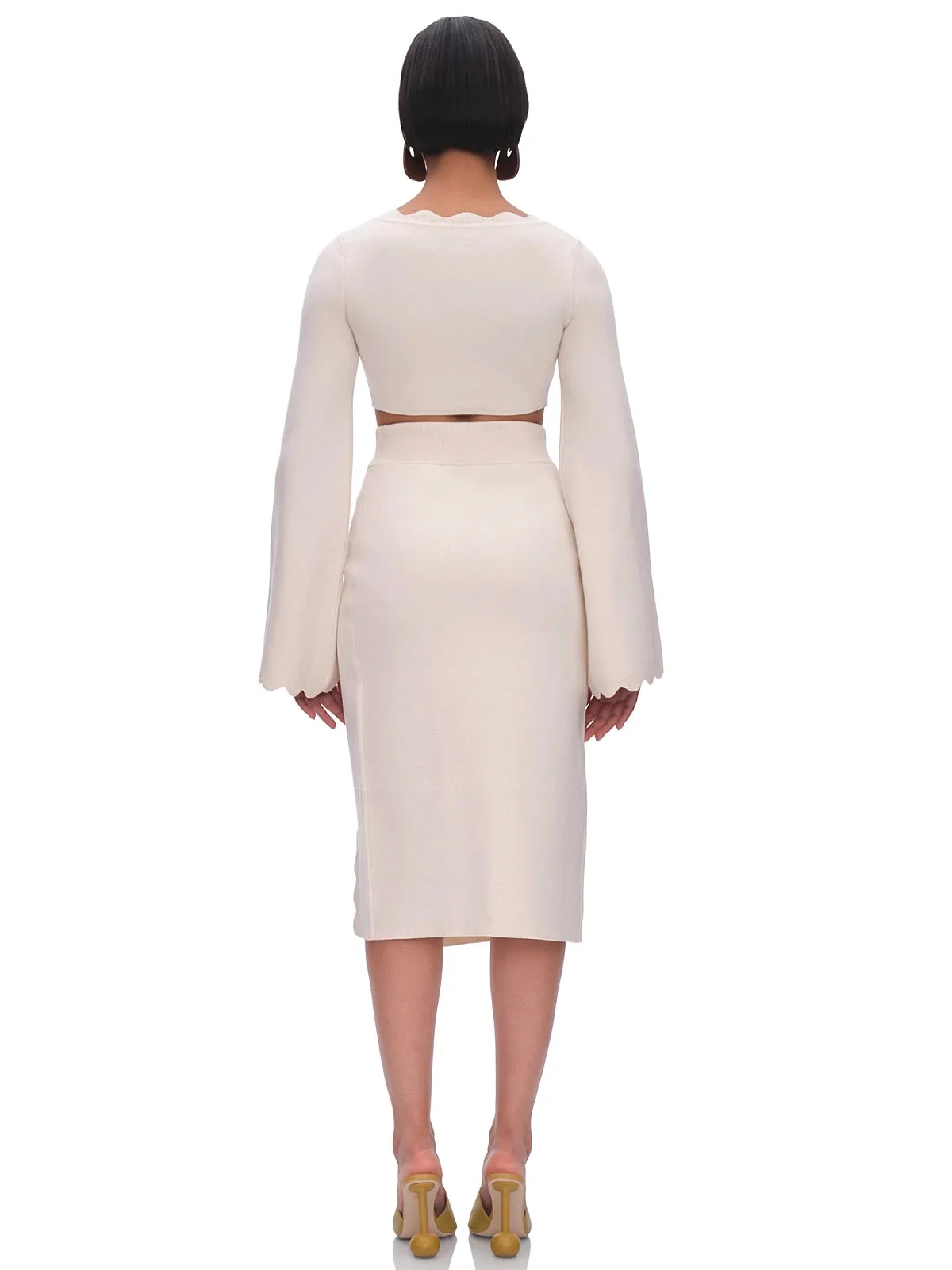 Oda Knit Midi Skirt