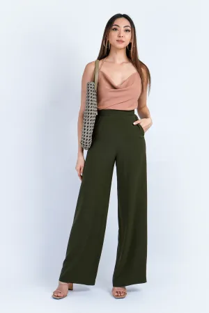 Olive Green Cheryl Pants