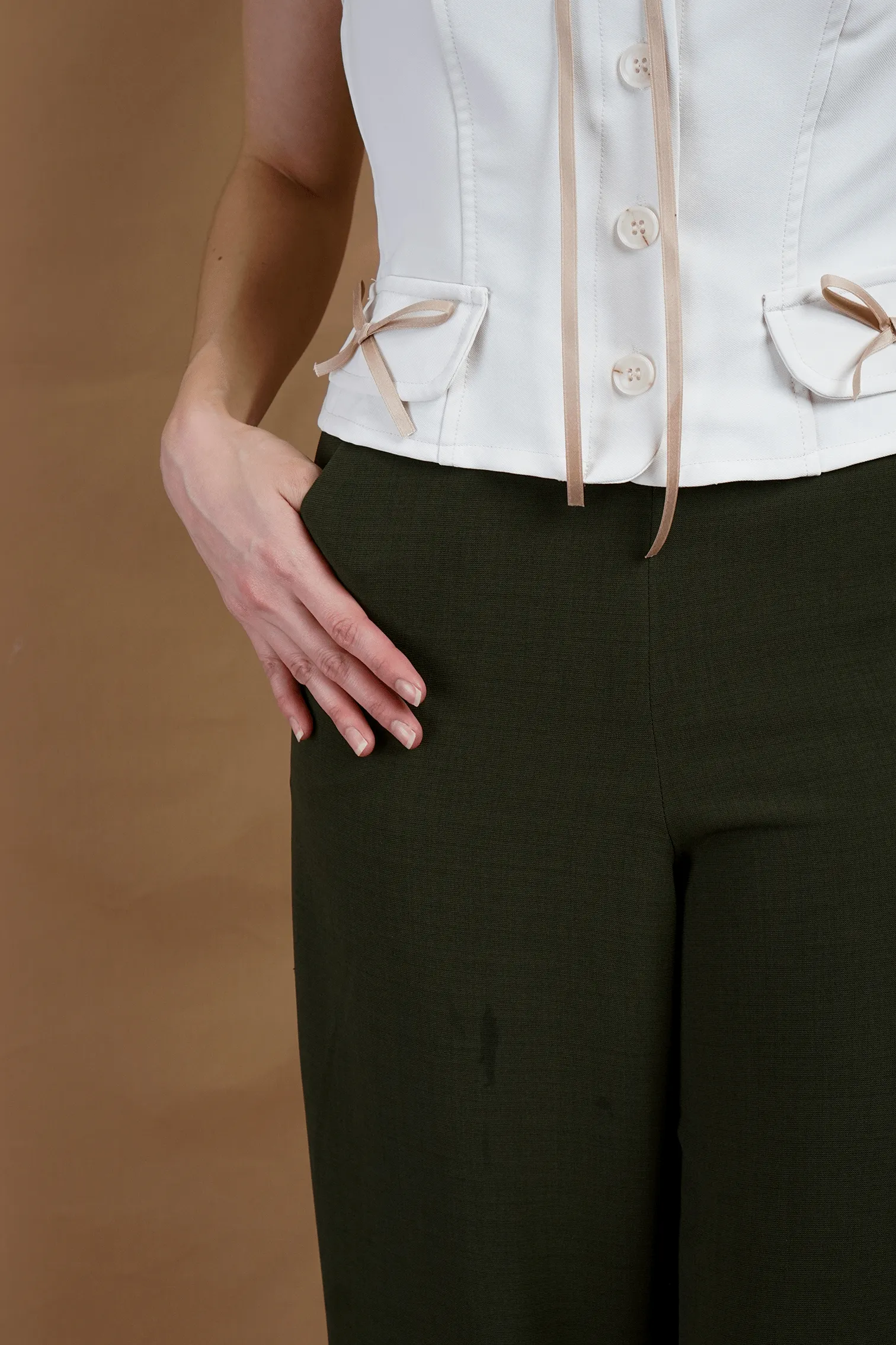 Olive Green Cheryl Pants