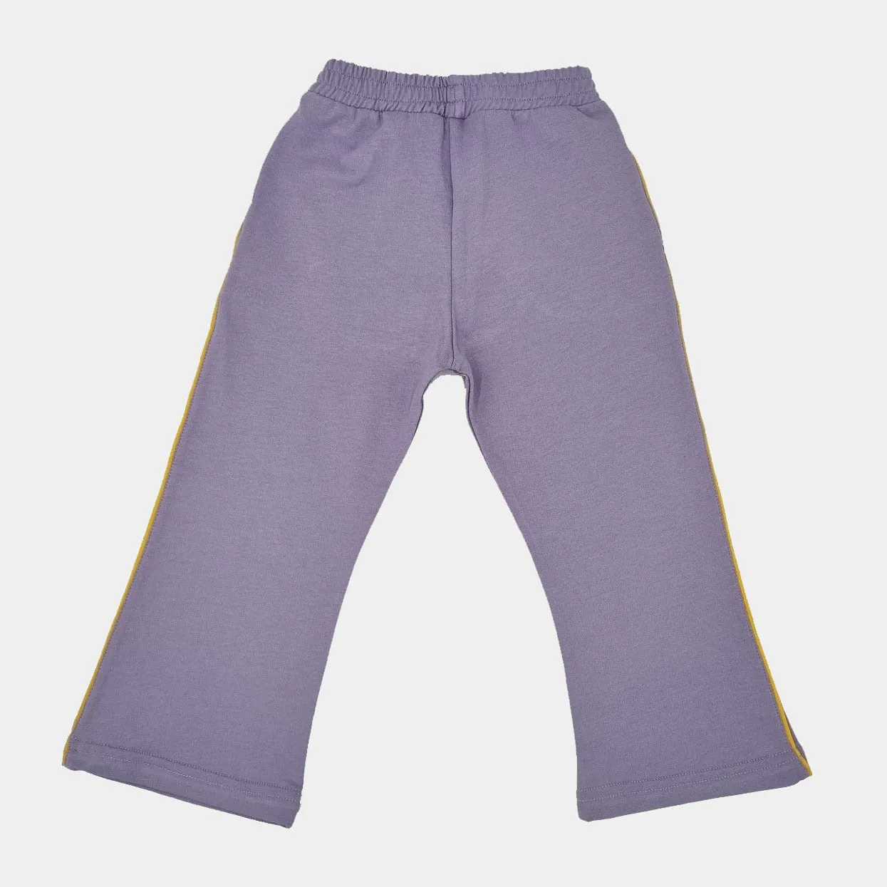Organic Wide Leg Trousers Dino Party Navy