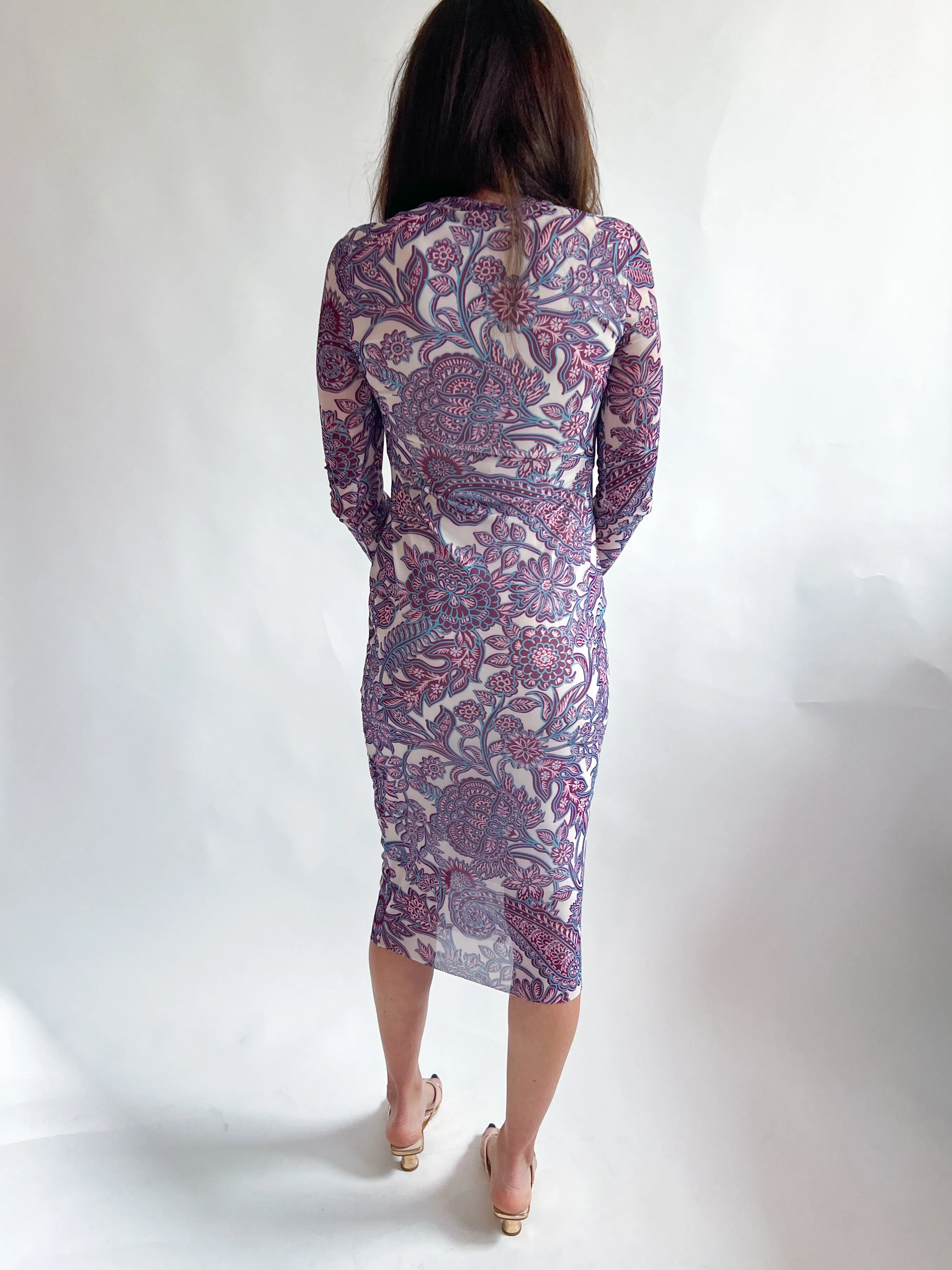 Paisley Hailee Midi Dress