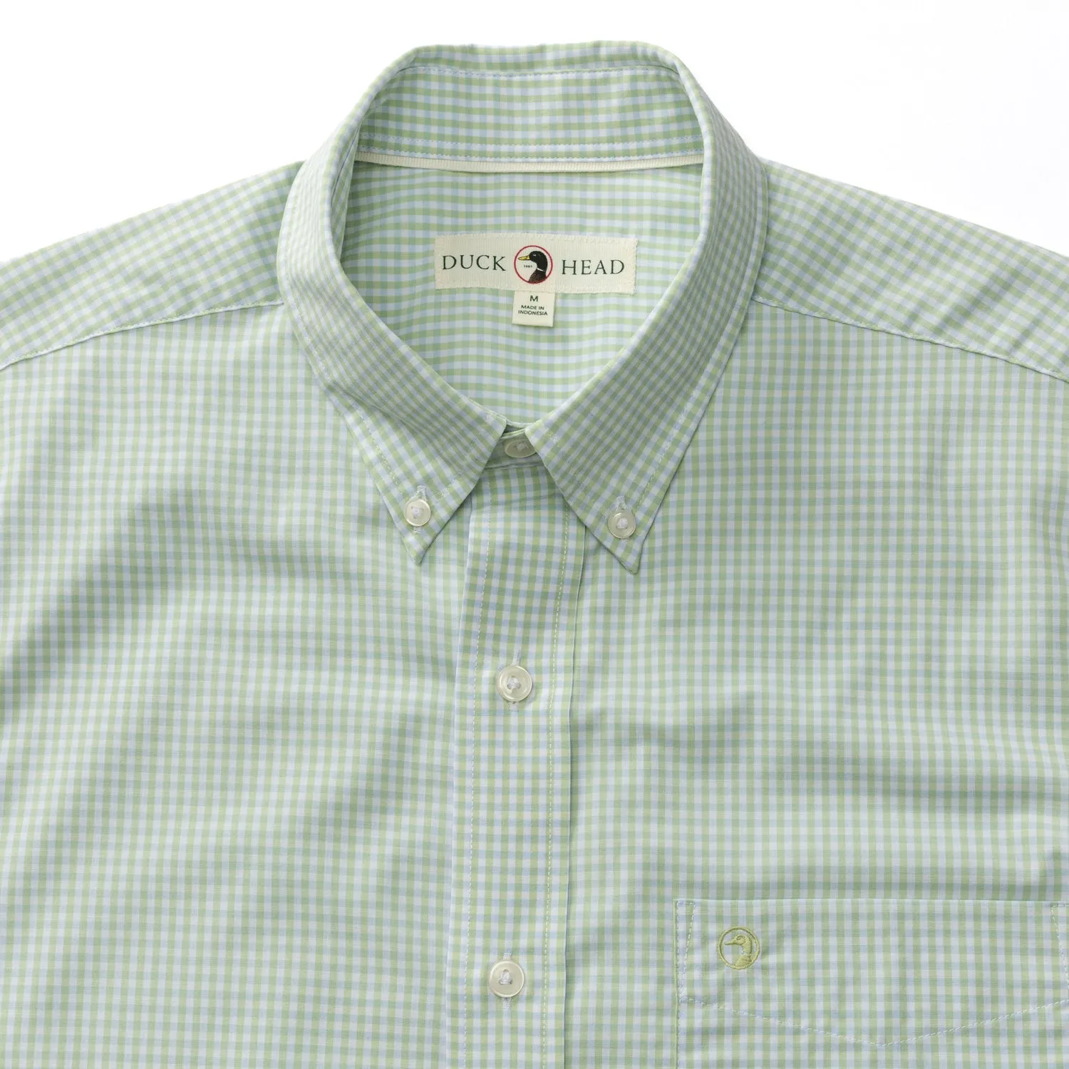 Performance Poplin Sport Shirt - Mitchell Gingham