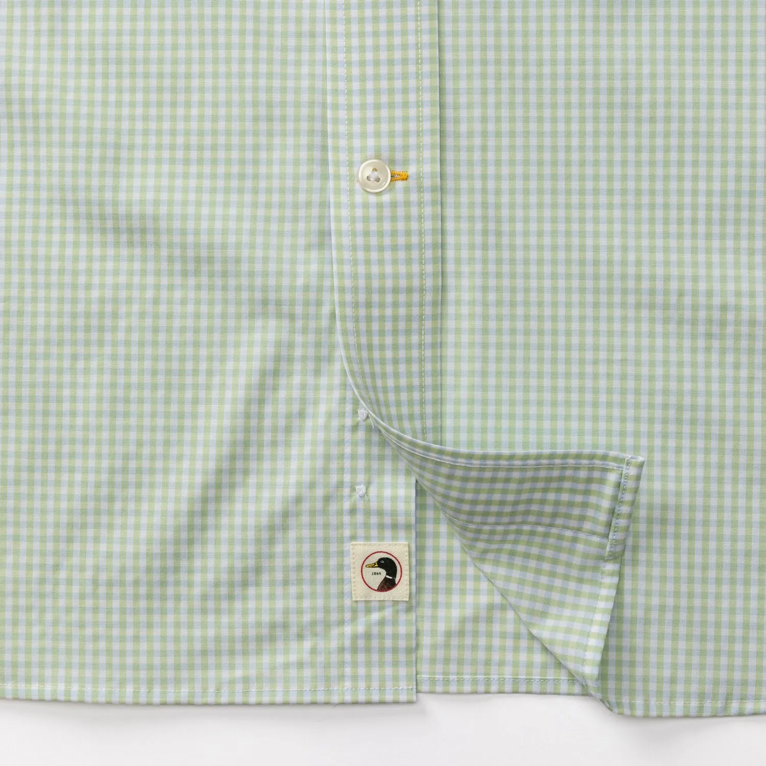 Performance Poplin Sport Shirt - Mitchell Gingham