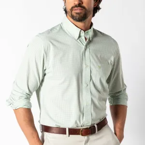 Performance Poplin Sport Shirt - Mitchell Gingham