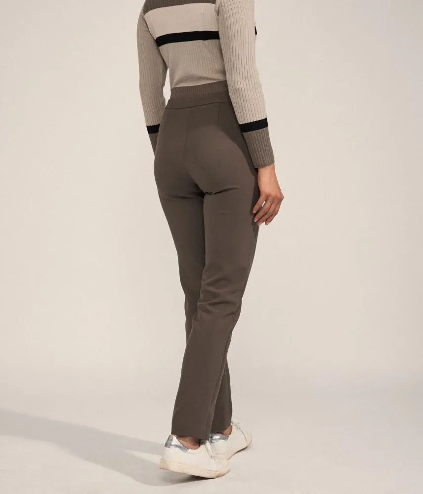 PILIDUP STRAIGHT STRETCH TROUSERS