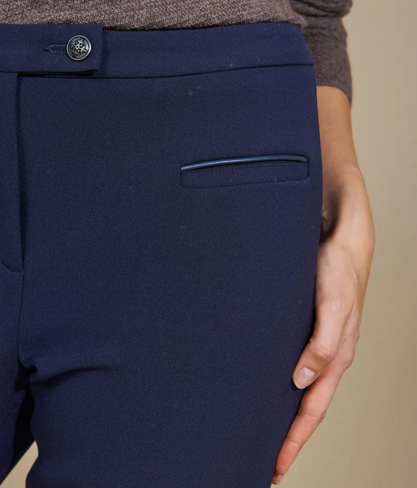 PILIDUP STRAIGHT STRETCH TROUSERS