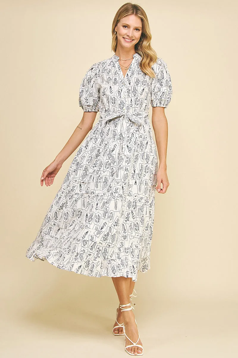 Pinch FOLIAGE MAXI DRESS