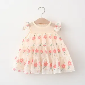 Polka Dot Flower Dress