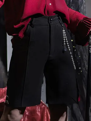 Pre-sell Gothic Lolita Bloomers Straight Red Lolita Shorts