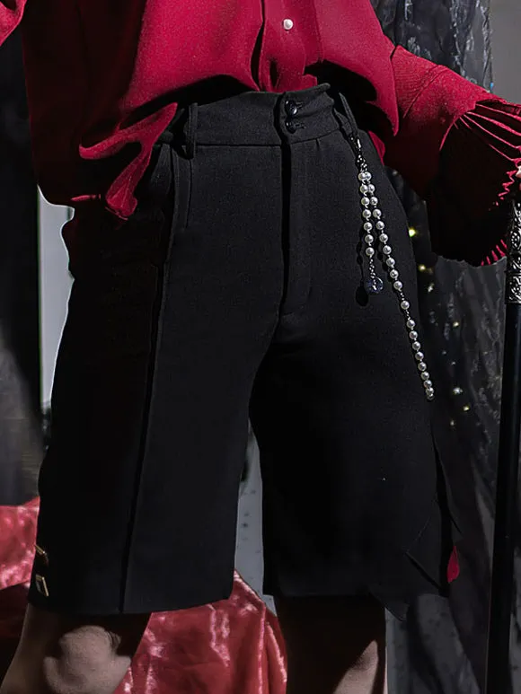 Pre-sell Gothic Lolita Bloomers Straight Red Lolita Shorts