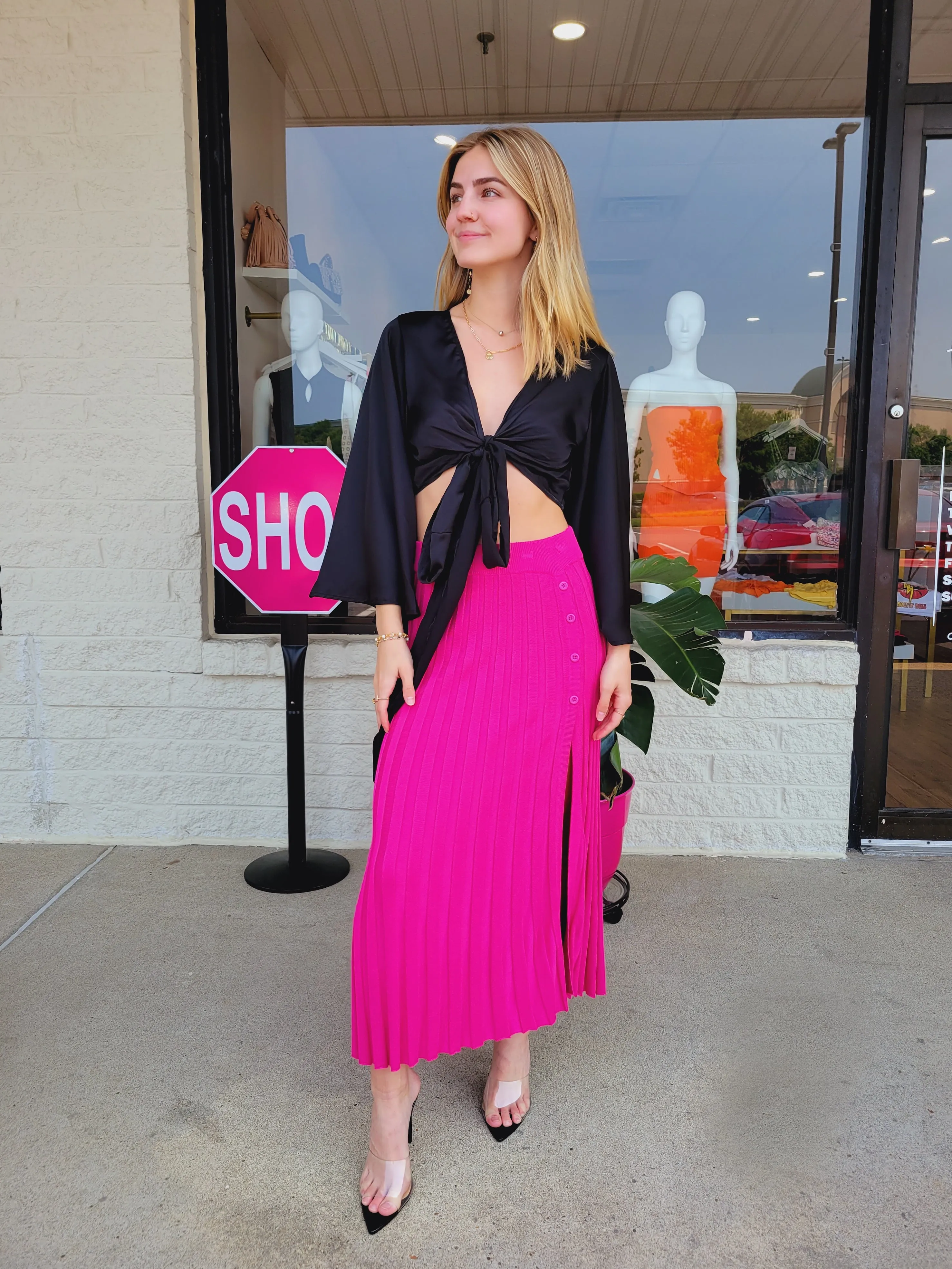 Pretty In Pink Skirt