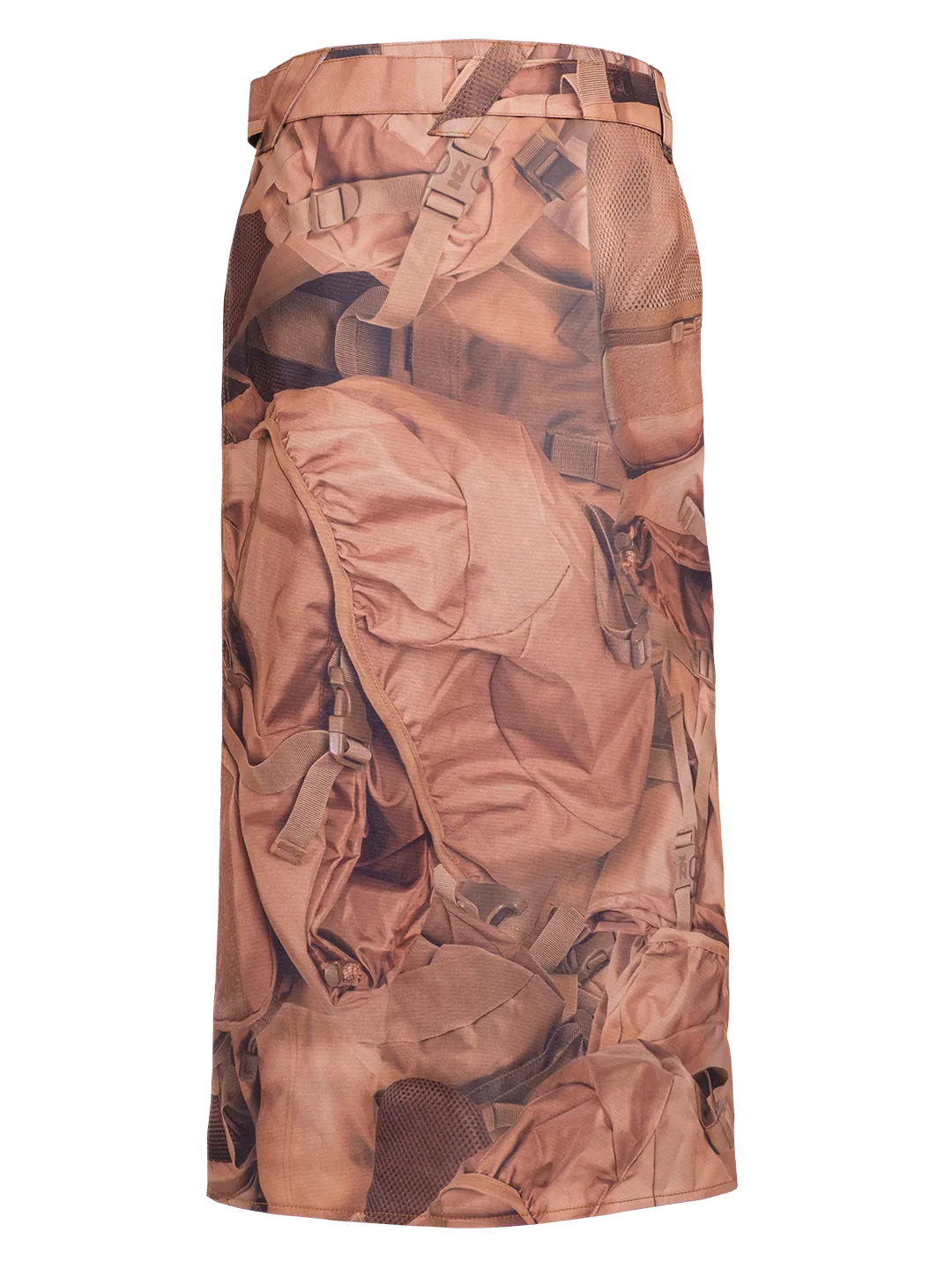 Printed Midi Skirt