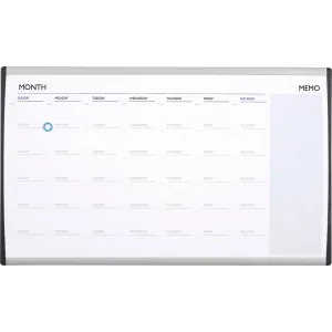 Quartet Arc Cubicle Whiteboard Calendar