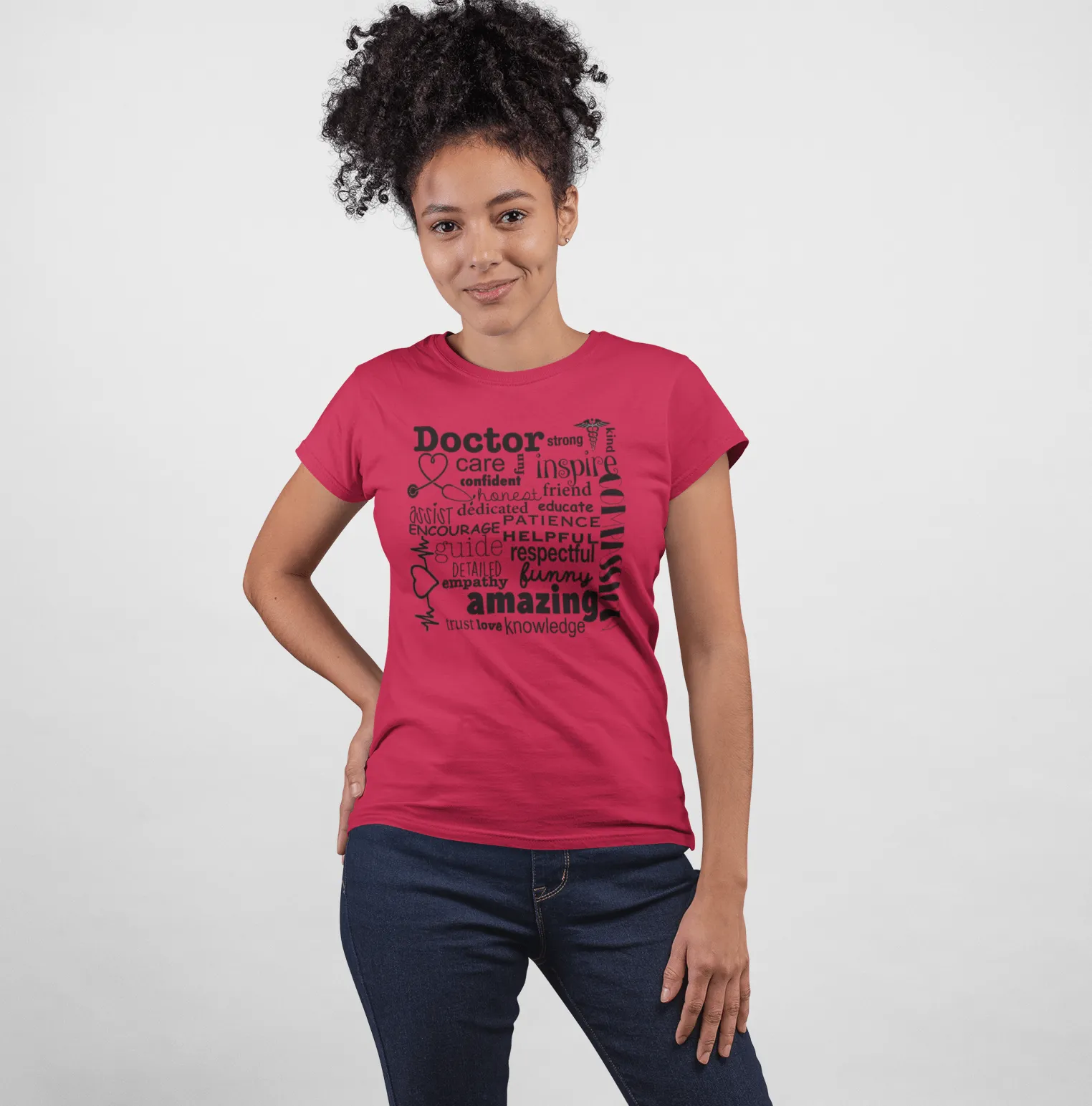"Doctor" Women's Fitted Tee
