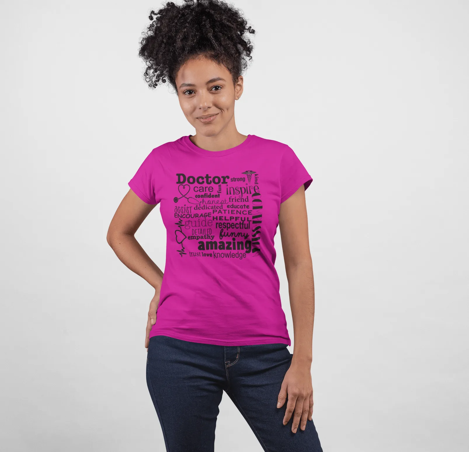 "Doctor" Women's Fitted Tee