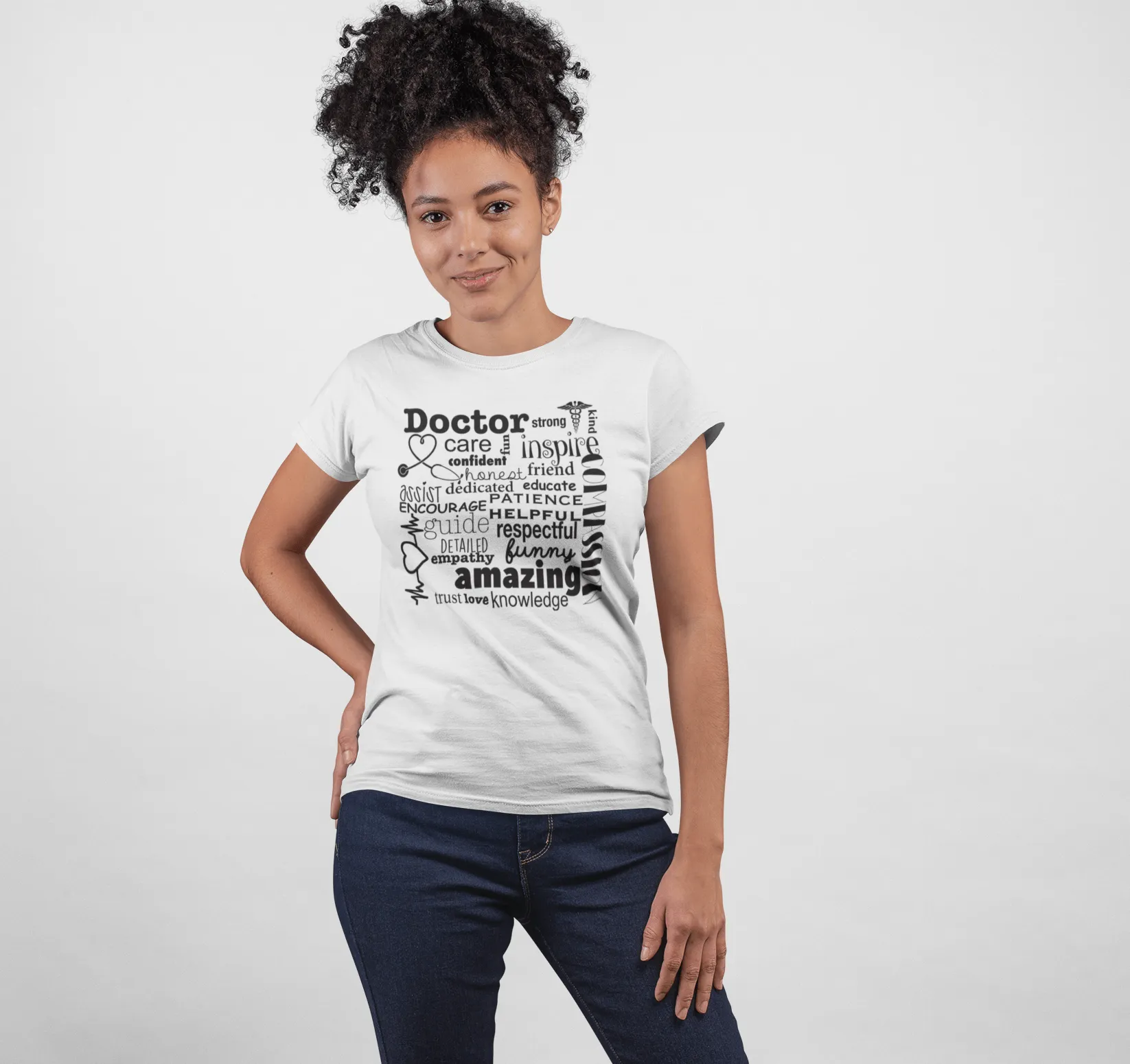 "Doctor" Women's Fitted Tee