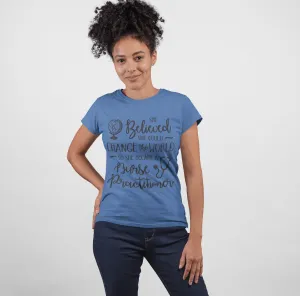 "She Believed......Nurse Practitioner" Women's Fitted Tee