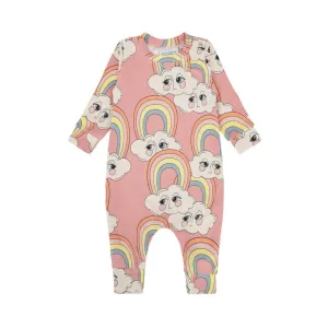 Rainbow Pink Sleepsuit - ONLY 2 LEFT