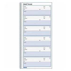 Rediform Voice Mail Log Book