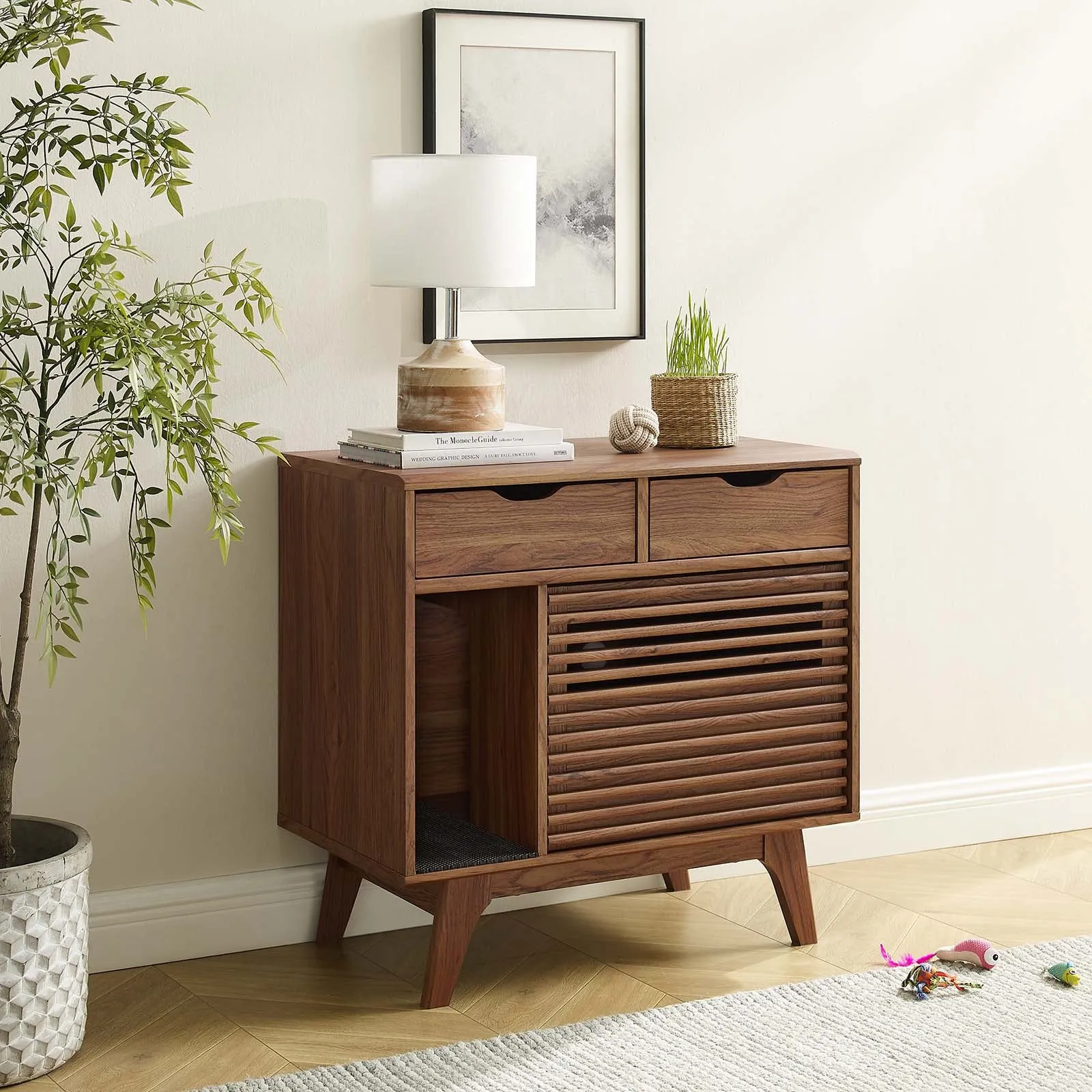 RENDER CAT CABINET