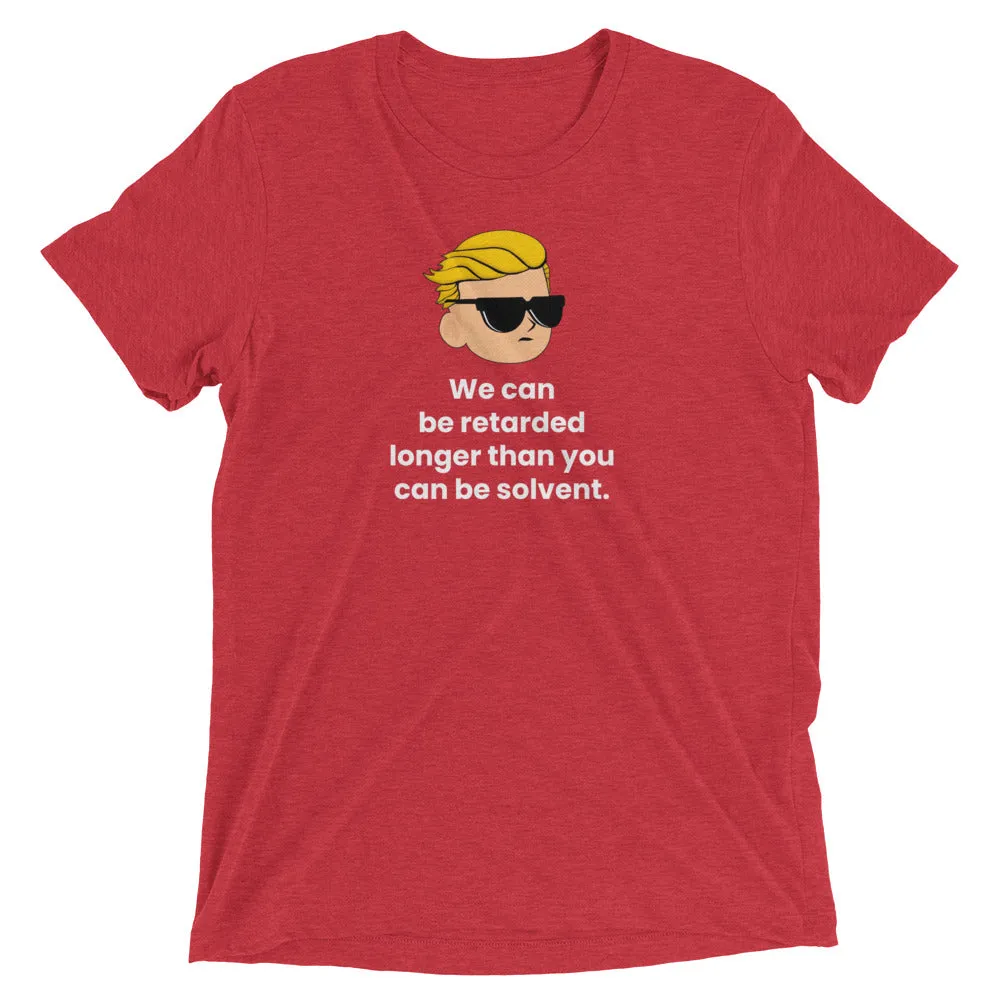 Retard Solvent Meme - Wallstreet Bets (WSB) Tee Shirt