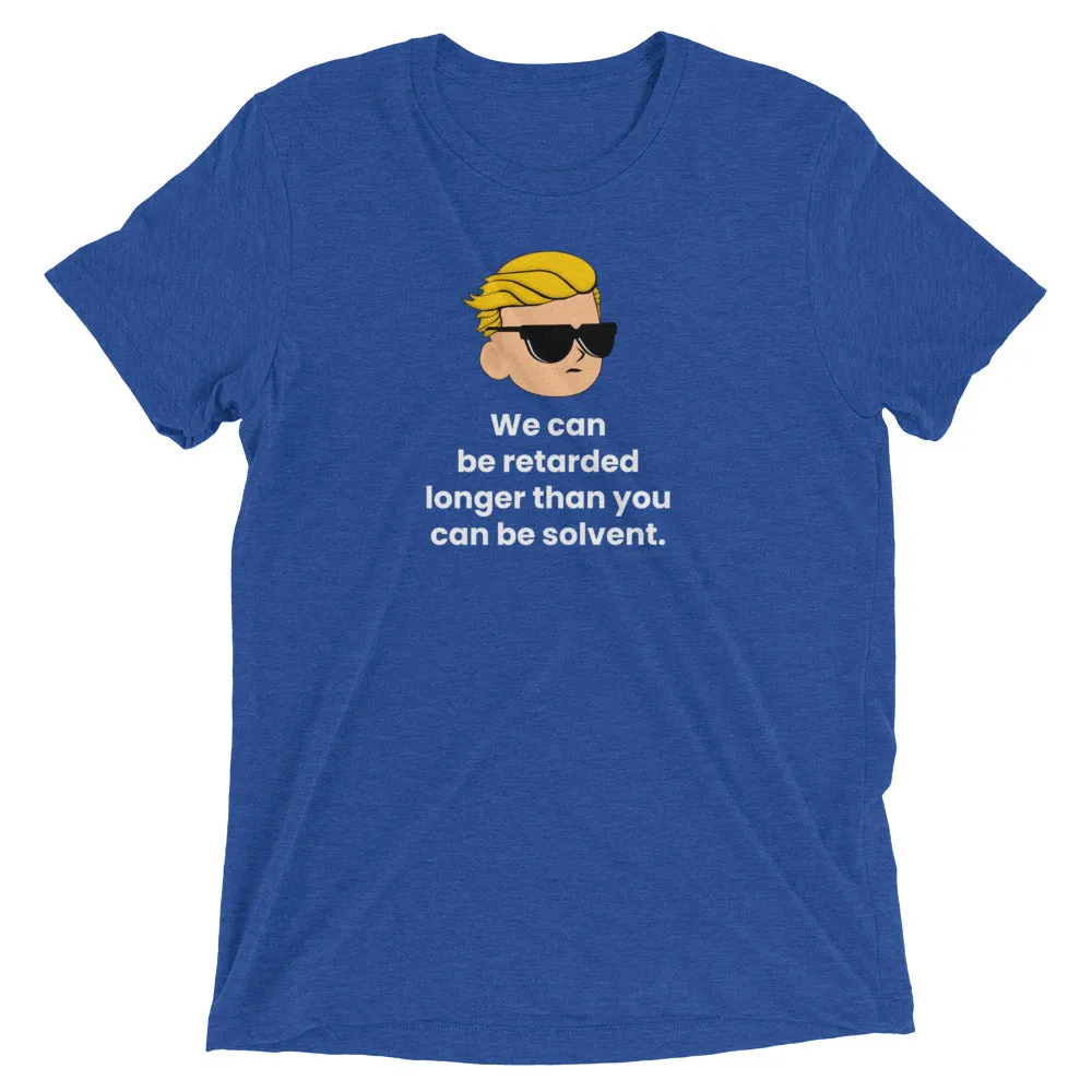 Retard Solvent Meme - Wallstreet Bets (WSB) Tee Shirt