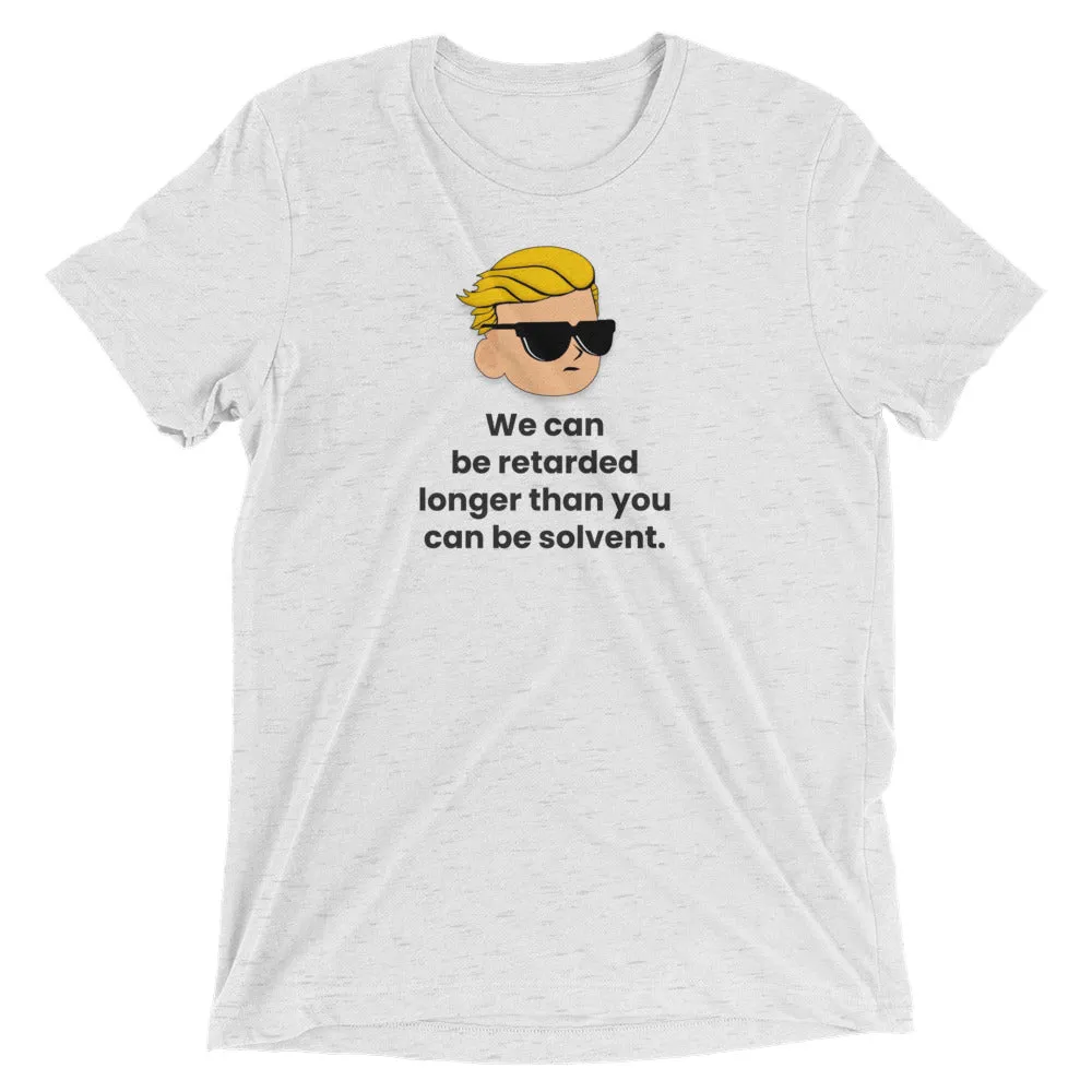 Retard Solvent Meme - Wallstreet Bets (WSB) Tee Shirt