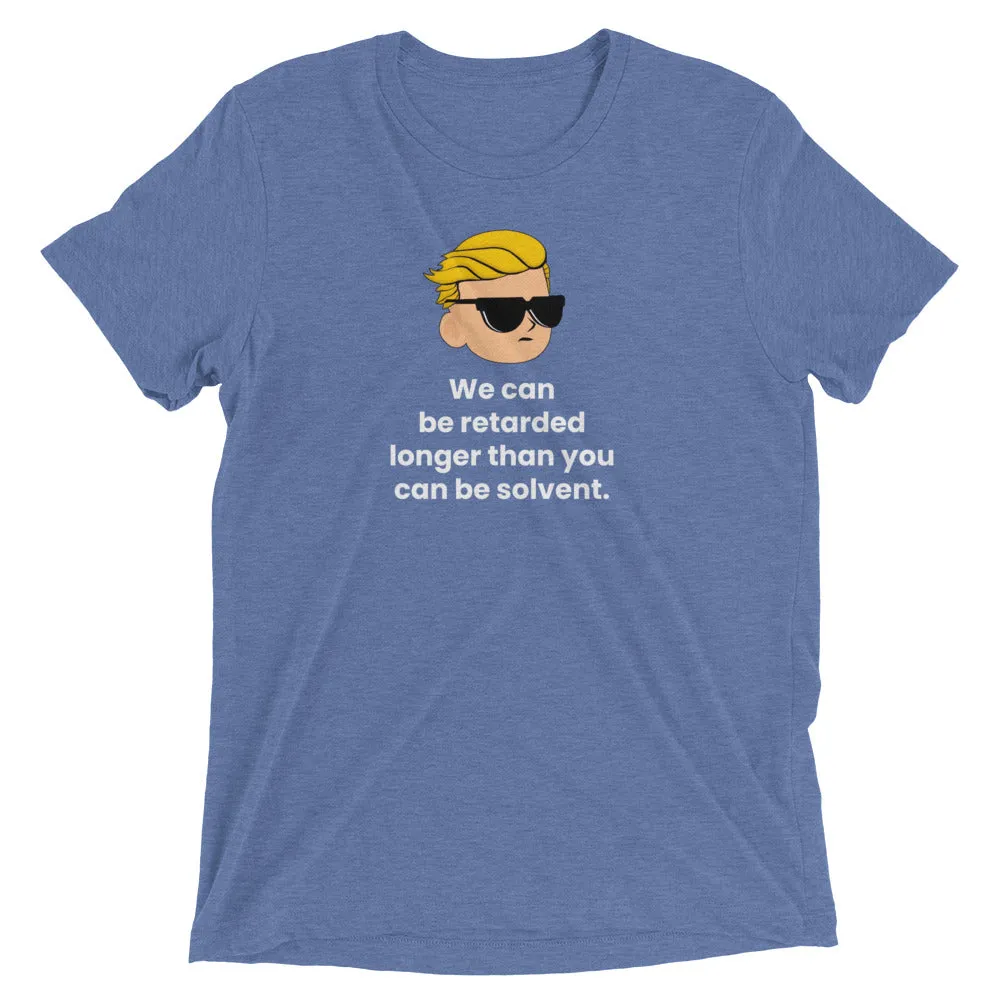 Retard Solvent Meme - Wallstreet Bets (WSB) Tee Shirt