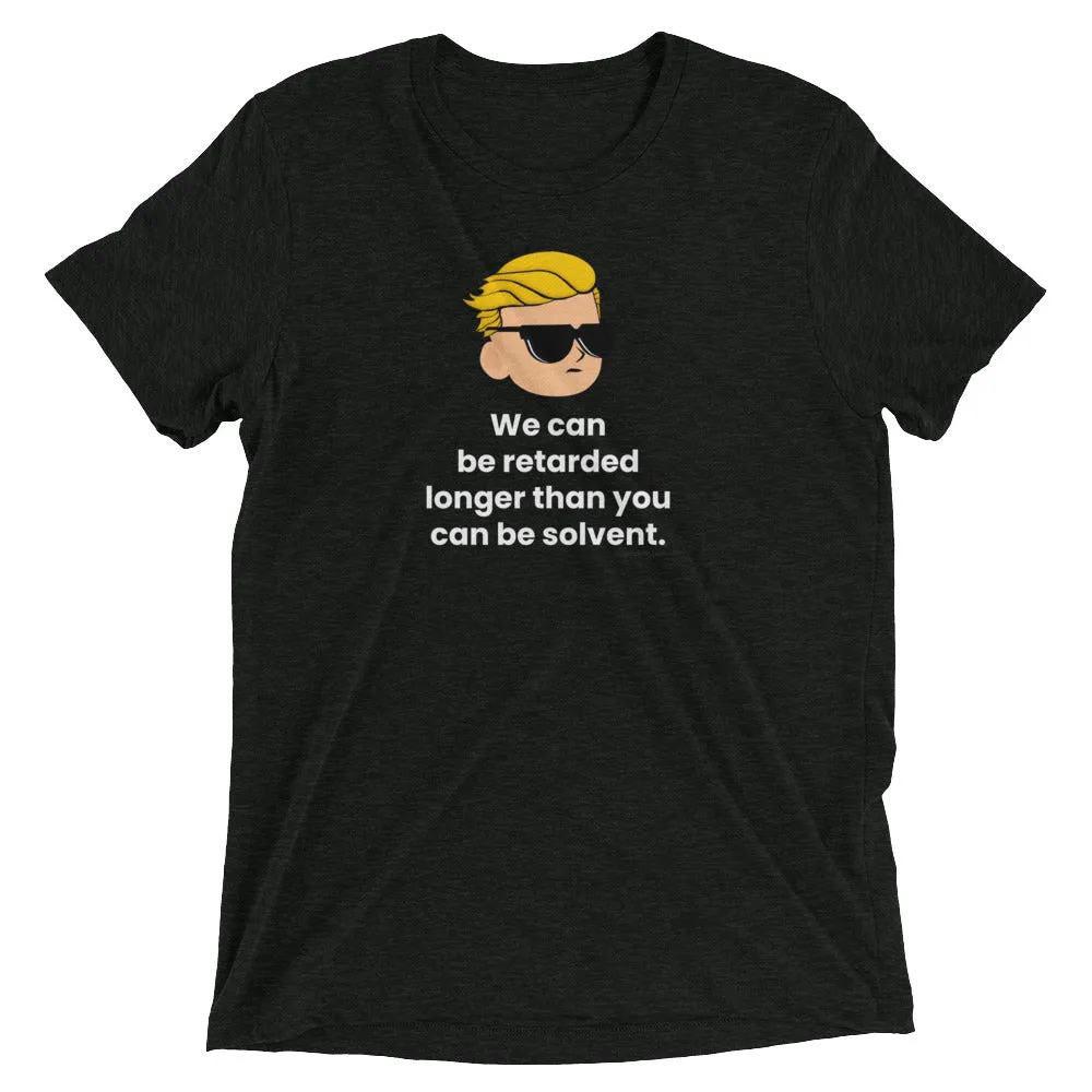 Retard Solvent Meme - Wallstreet Bets (WSB) Tee Shirt