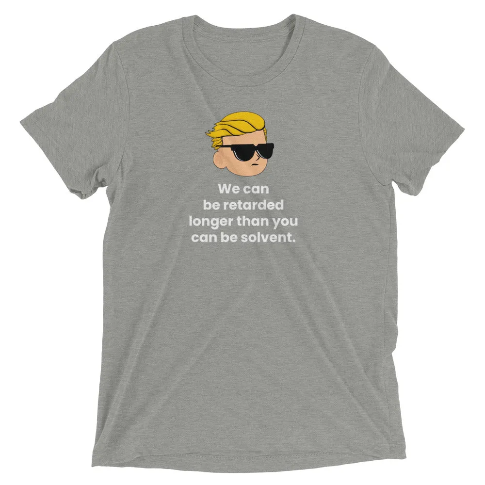 Retard Solvent Meme - Wallstreet Bets (WSB) Tee Shirt