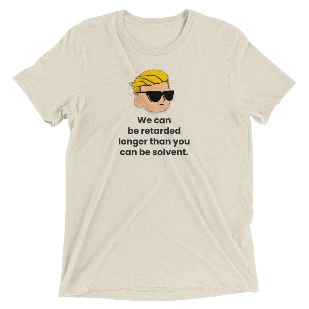 Retard Solvent Meme - Wallstreet Bets (WSB) Tee Shirt