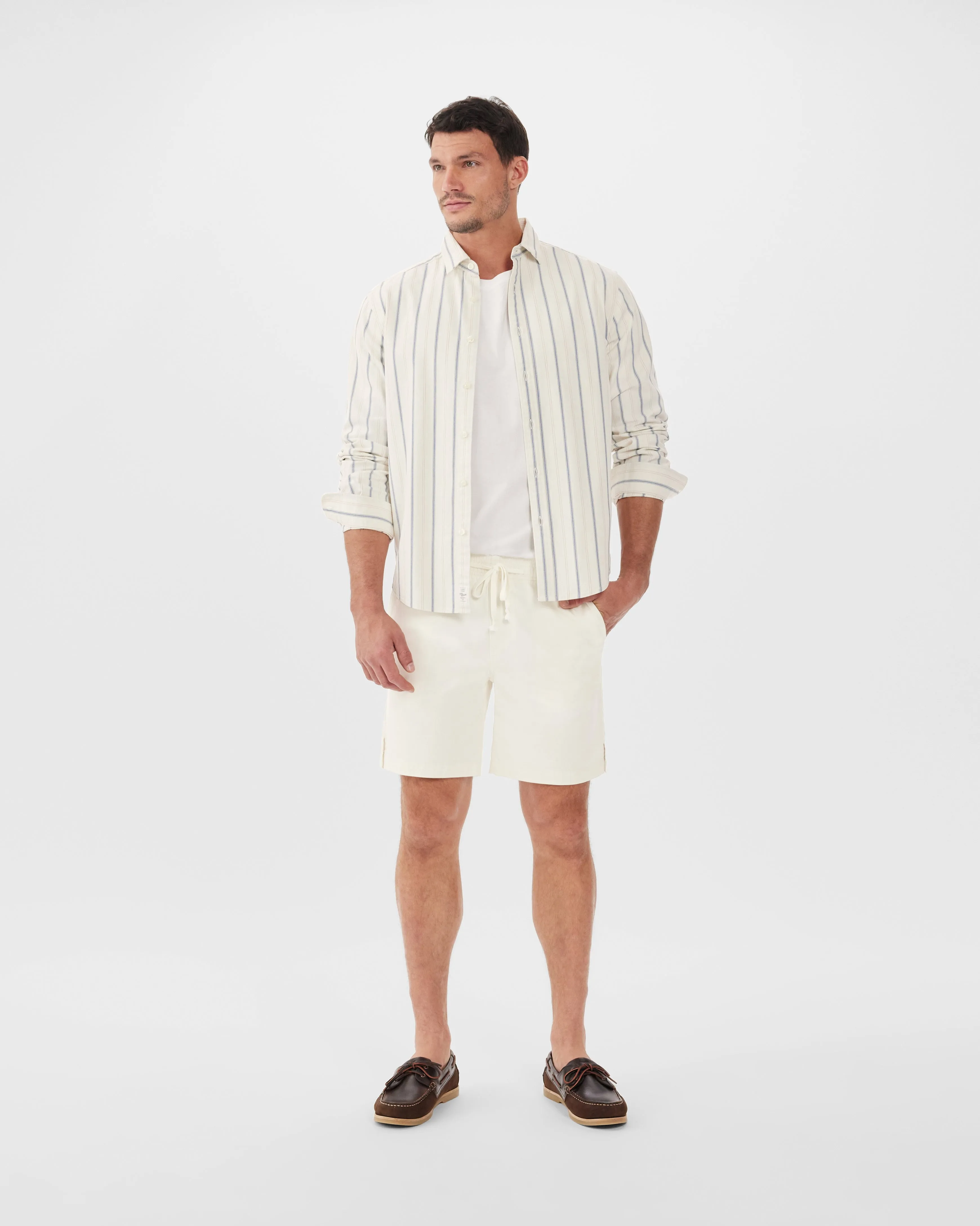 R.M. Williams R.M.W Rugby Short - Off White