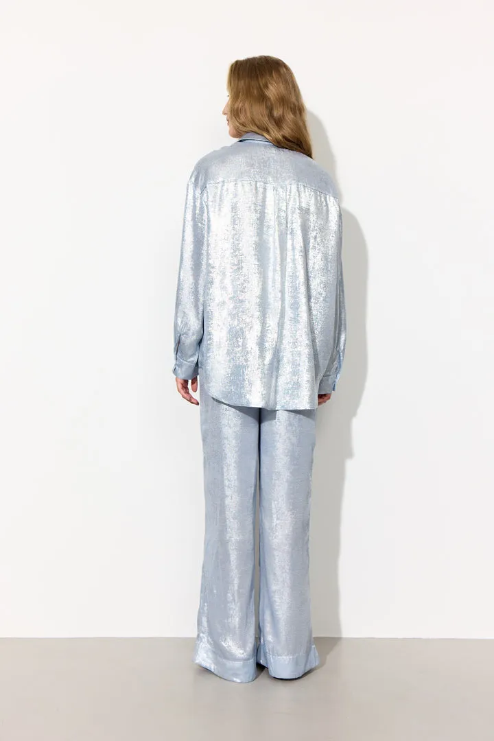 Robin Trousers - Blue Metallic