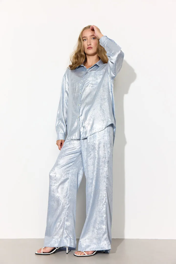 Robin Trousers - Blue Metallic