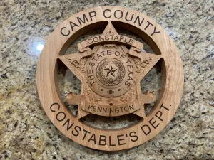 Round 5 point sheriff badge