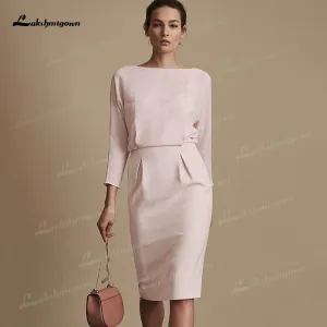 Roycebridal Short Mother Of The Bride/Groom Dresses Simple Knee-length