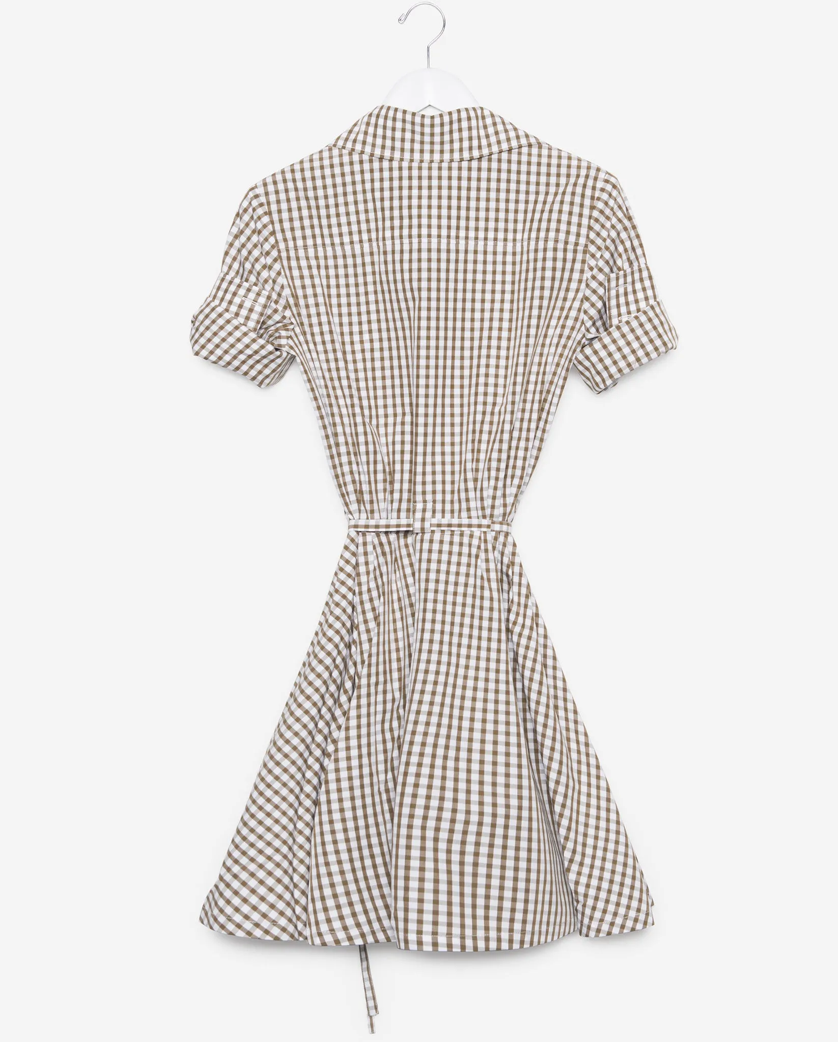 Sabrina - Olive Gingham