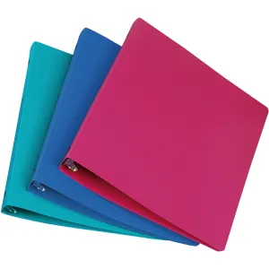 Samsill Lightweight Poly 1" Round Ring Binder