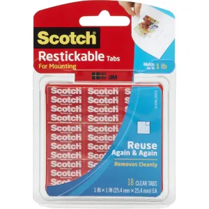 Scotch Restickable Mounting Tabs