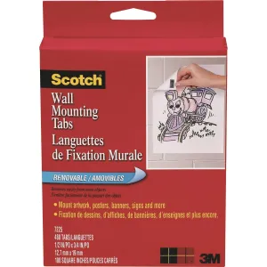 Scotch Wall Mounting Tab