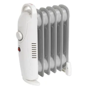 Sealey Oil-Filled Radiator Mini 800W/230V 6-Element
