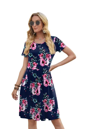 Short Sleeve Dresses with Pockets