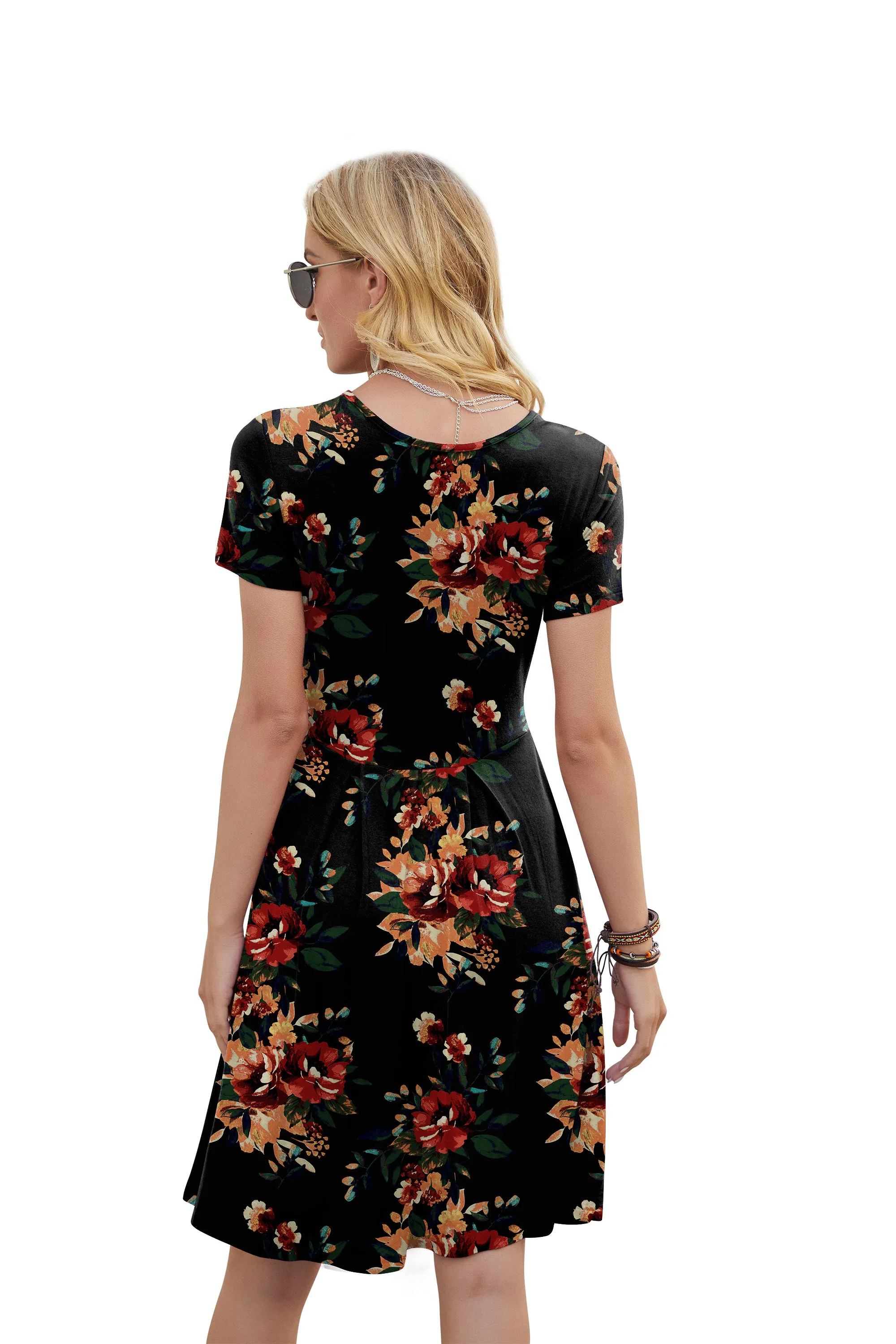 Short Sleeve Dresses with Pockets