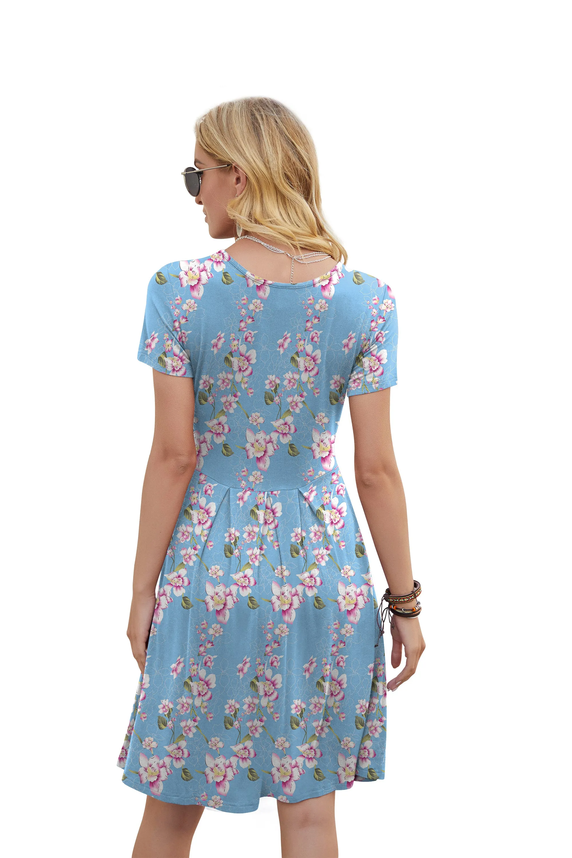 Short Sleeve Dresses with Pockets