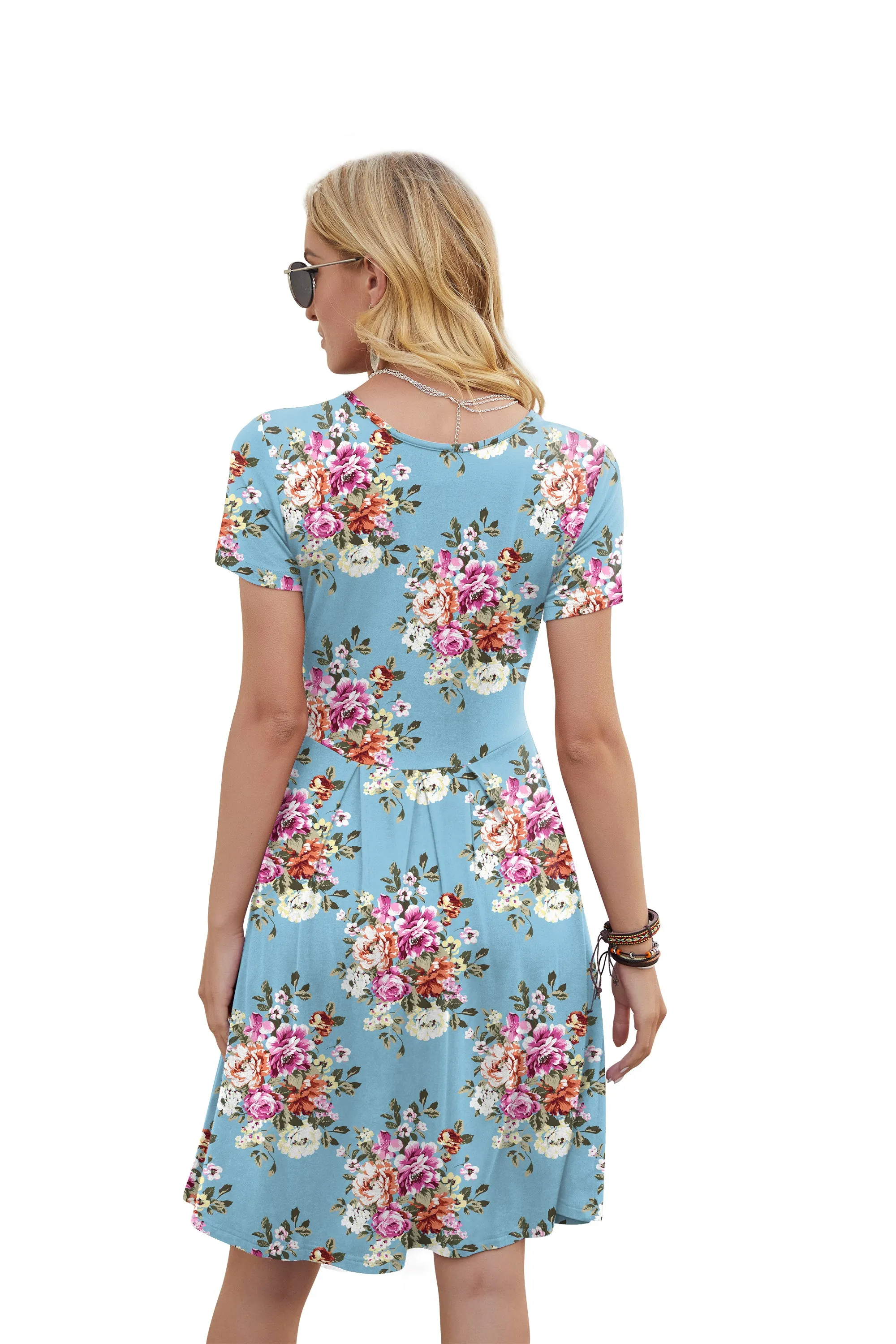 Short Sleeve Dresses with Pockets