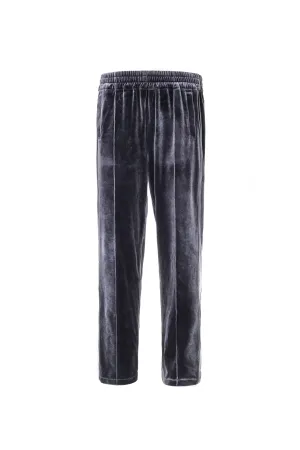 Silver Velvet Trousers