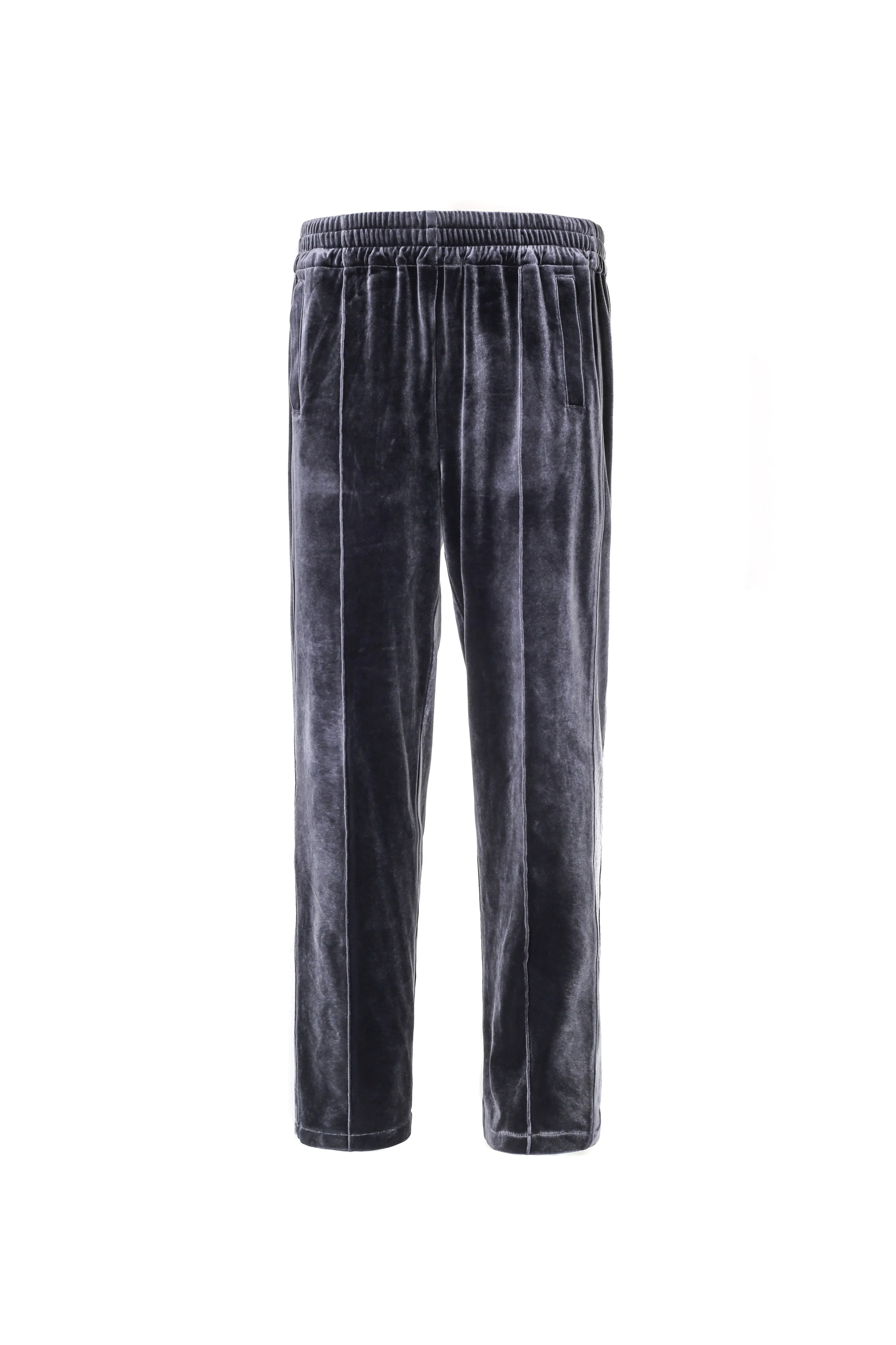 Silver Velvet Trousers